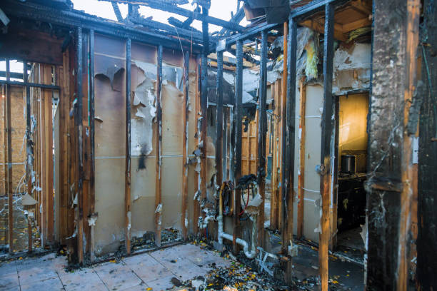 Professional Emergency Fire Cleanup technician working in Gates Mills, OH